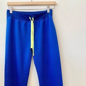Electric blue FIGS Livingston basic scrub pants